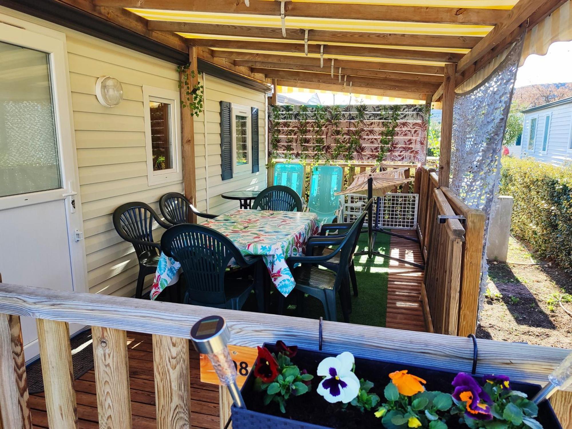 Mobilhome au camping de l'Europe 4* Vic-la-Gardiole Exterior foto