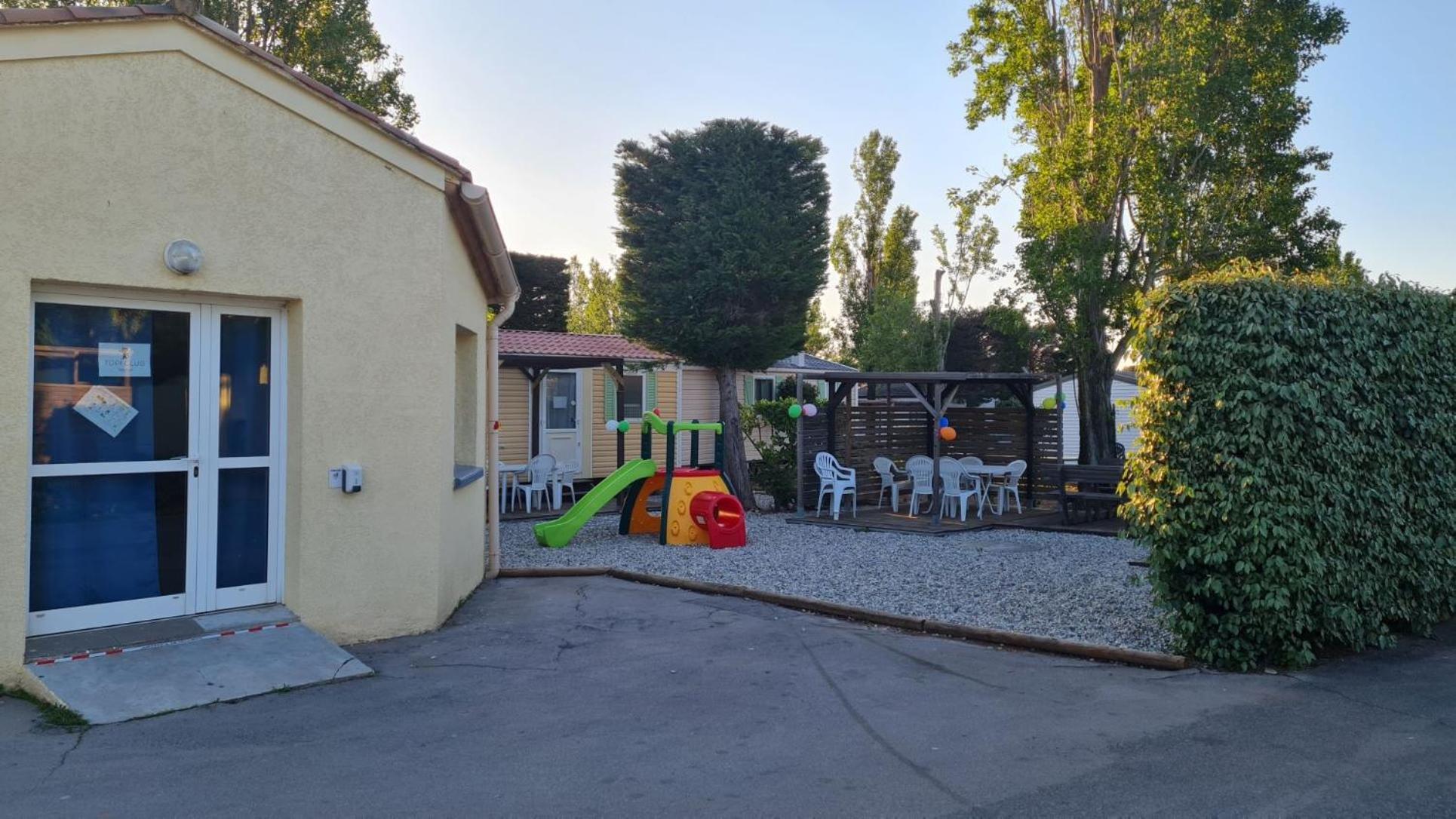 Mobilhome au camping de l'Europe 4* Vic-la-Gardiole Exterior foto