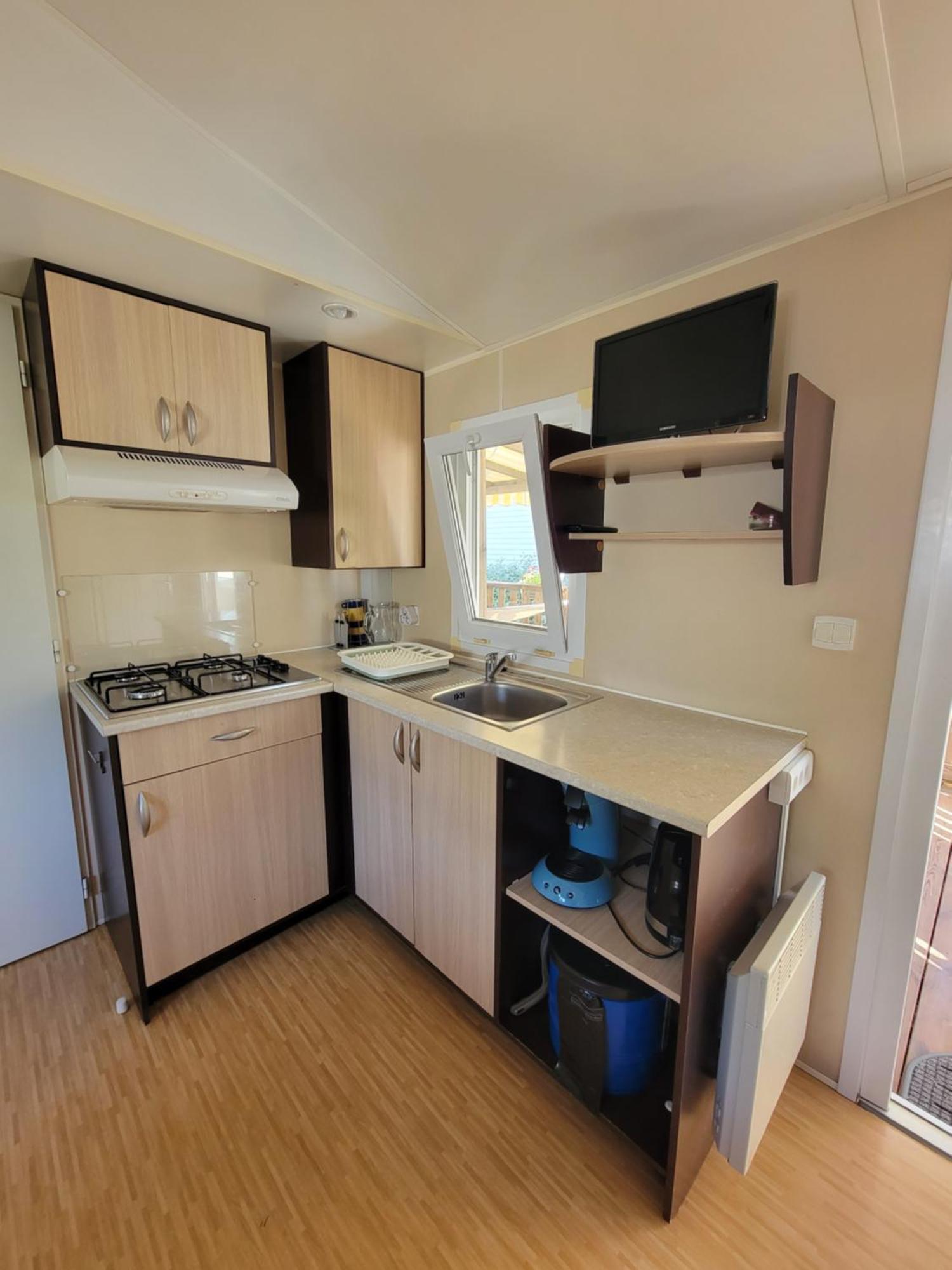 Mobilhome au camping de l'Europe 4* Vic-la-Gardiole Exterior foto